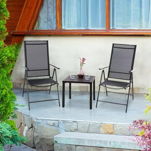 Outdoor Small Metal Square Side