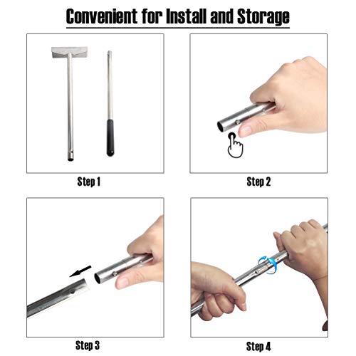 Charcoal Grill Rake Grill Ash Tool Accessories