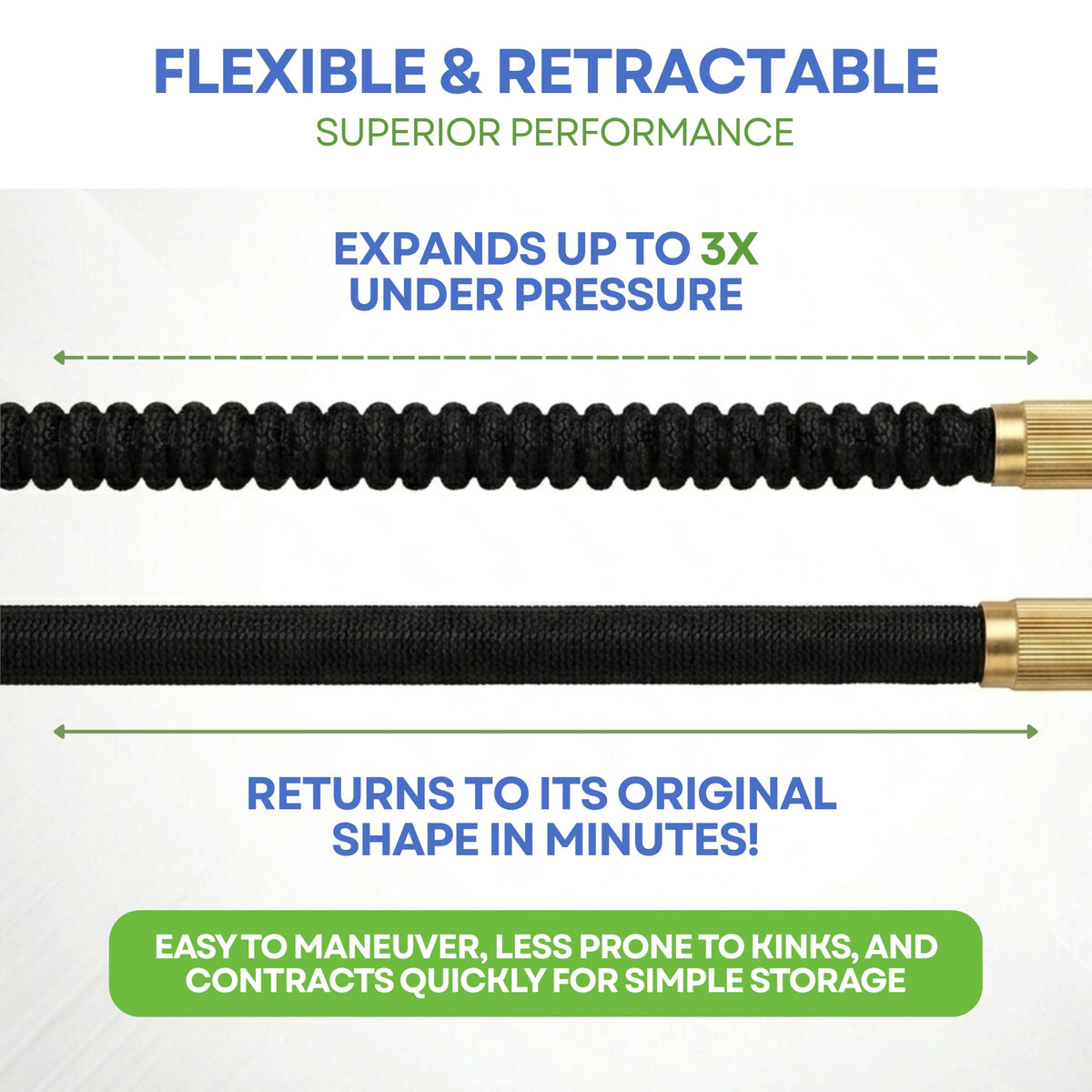 XpandaHose 75ft Expandable Garden Hose