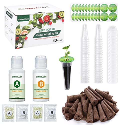 166pcs Hydroponics Pods Kit Compatible with AeroGarden