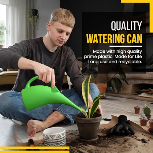 1 2 Gallon Green Watering Can