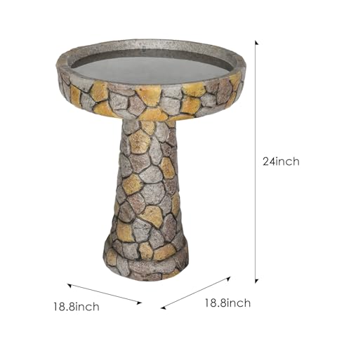 Stone Like Outdoor Bird Bath