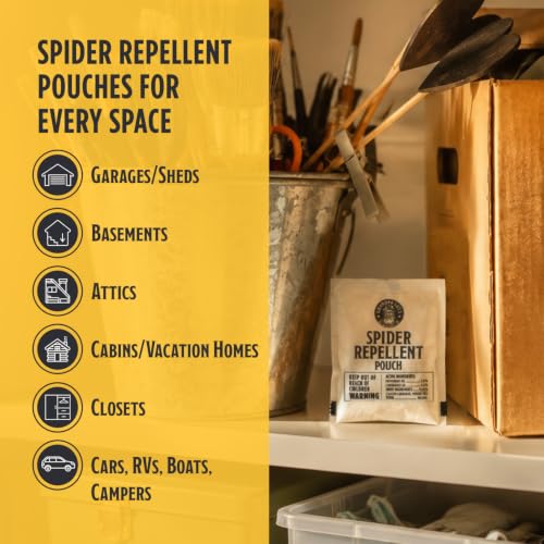 Natural Spider Repellent Pouches