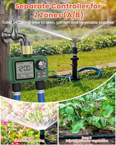 Water Timer for Outdoor Garden Hose