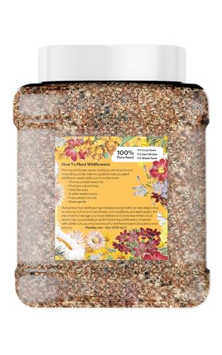 Wildflower Seed Mix 1LB Tub