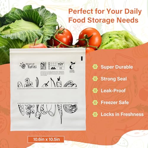 Compostable Gallon Freezer Bags (30 Count)