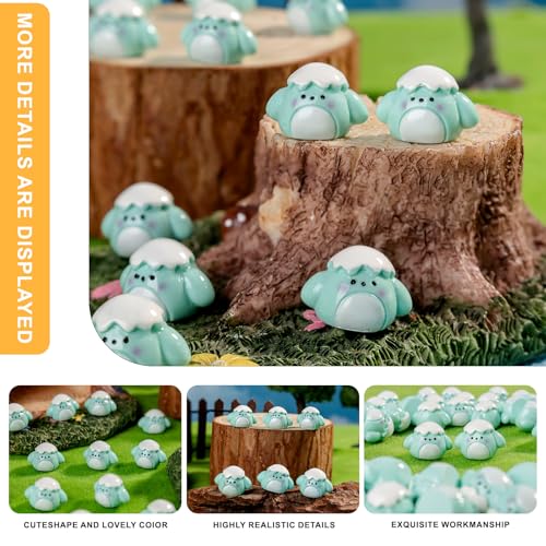 60 pcs Mini Resin Bird Many Styles Variety Tiny Animals Figures Miniature Little Small Animal Figurines Bulk for Micro Fairy Garden Landscape Accessories Hide Crafts Decor Aquarium (Bird-60p)