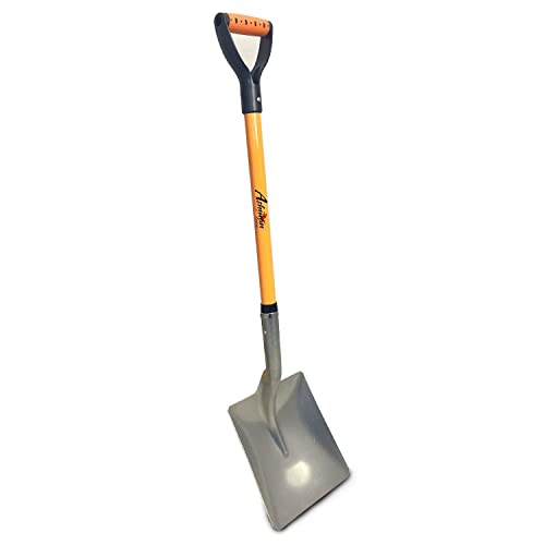 Ashman Snow Shovel with Large Scoop and Heavy Duty Handle (Snow Shovel / 1 Pack)