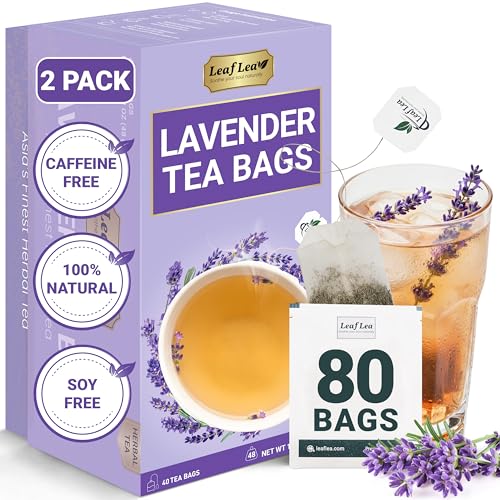 Lavender Tea Bags (80 Tea Bags (Pack of 2))