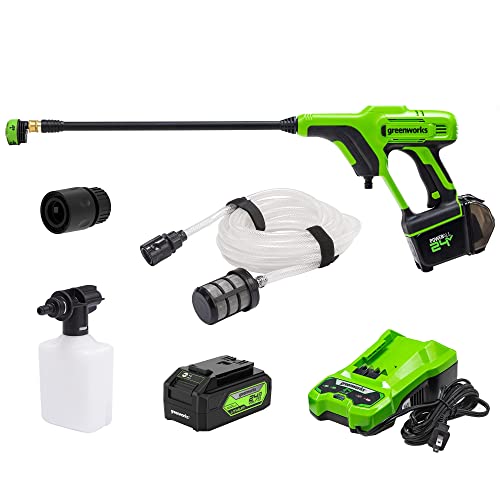 24V 600PSI 0.8 GPM Cordless Pressure Washer