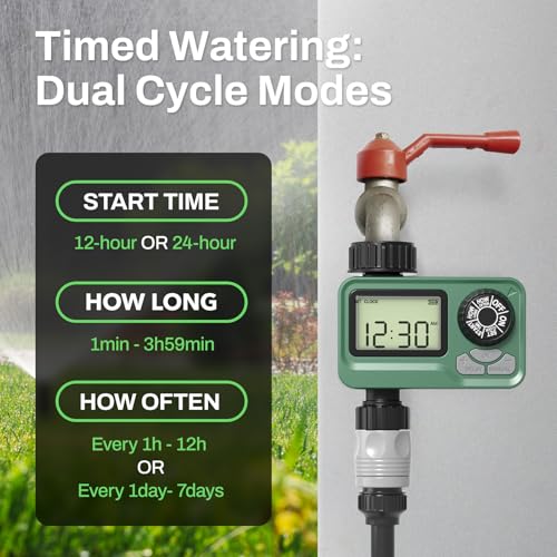 BN LINK Outdoor Water Timer for Garden Hose