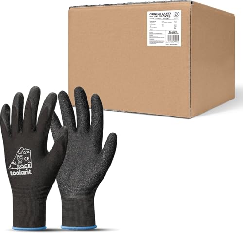 Crinkle Latex Work Gloves (240 Count)
