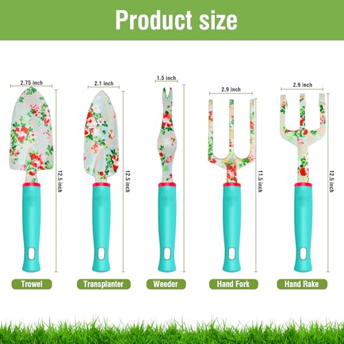 Garden Tool Set Gift for Mom (10 Count)