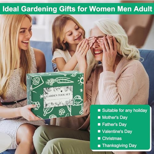 Gardening Tool Set Gifts for Women (12 Count)