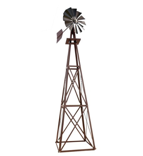 Large Bronze Backyard Windmill