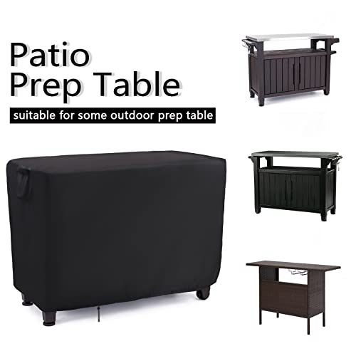 55 Inch Outdoor Furniture Cover for Keter Unity XL Portable Table