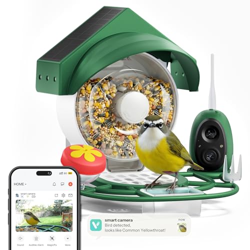 Smart Bird Feeder with Camera (52.96 Ounce)