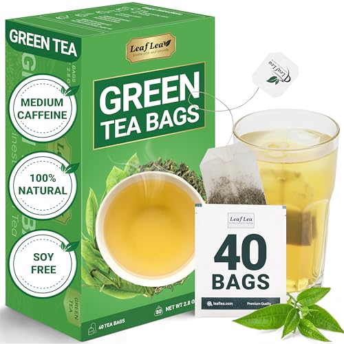 Green Tea Bags (40 Count (Pack of 1))