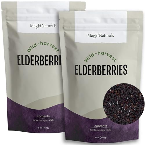 Dried Elderberries (16 Ounce)