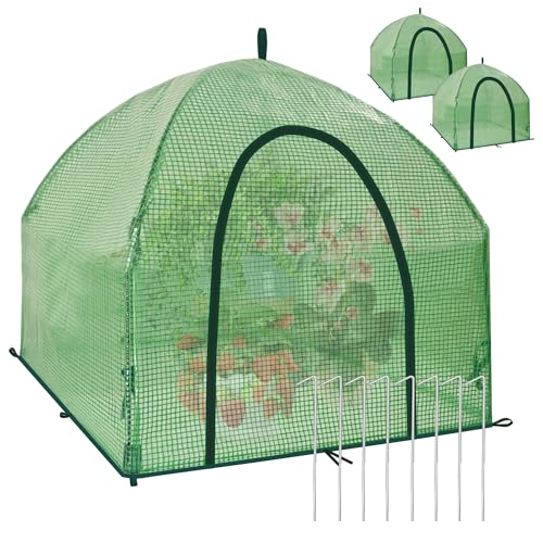 36″*36″*35.5″ Mini Greenhouse Winter Plant Warm Covers (2 Count)