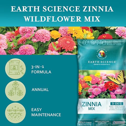 Zinnia Wildflower Mix (96 Fl Oz)