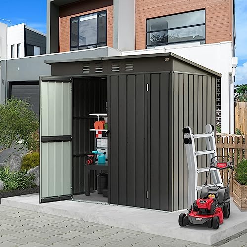 Domi Outdoor Storage Shed 6' x 4.5’