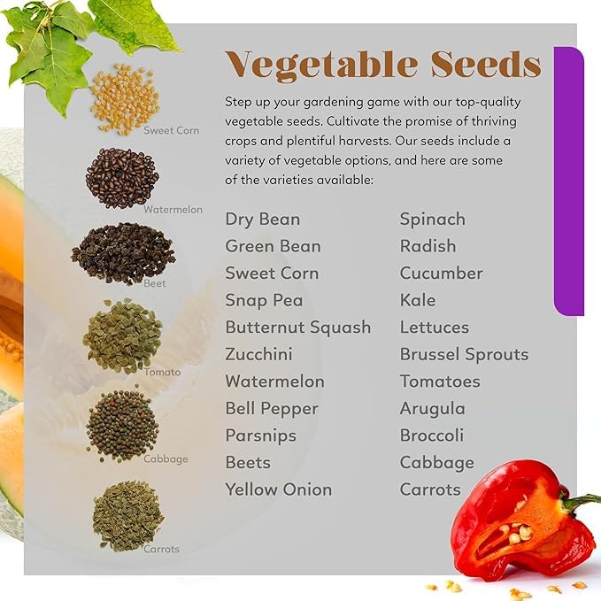 Organic 30 Heirloom Varieties