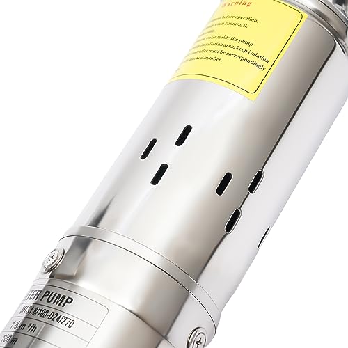 3 Inch Solar Water Pump Submersible Well Deep Bore Screw Well Garden Irrigation Kit with MPPT Controller