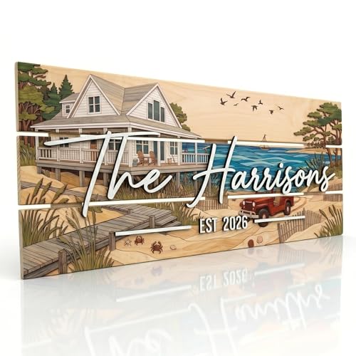 Beach House Sign (Beach House / Standard)