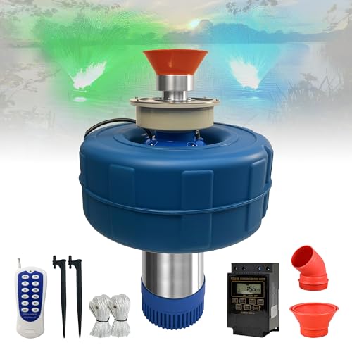 RGB LED Pond Fountain Aerator 750W with Color