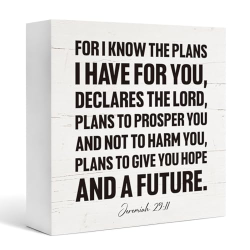 Christian Wooden Box Sign (Home sign 28)
