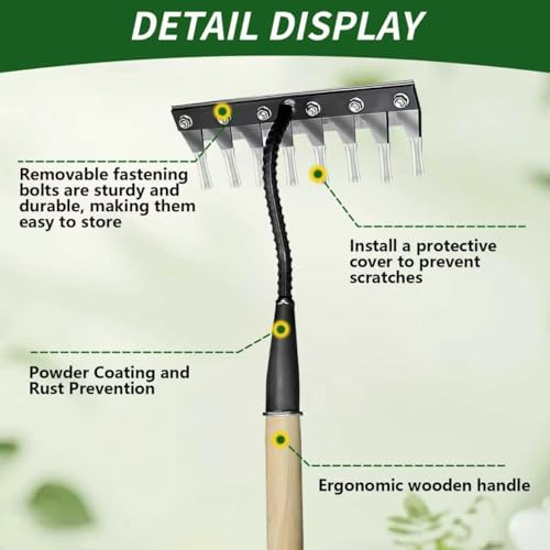 Upgraded Cultivator rake