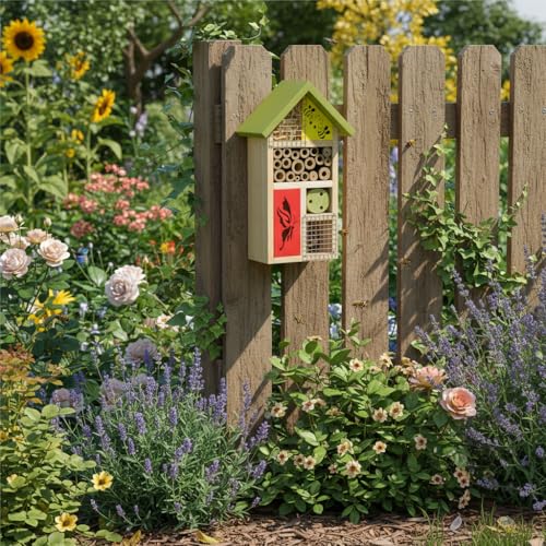 Premium Bug Hotel Kit Cedar Wood Insect Hotel Insect House
