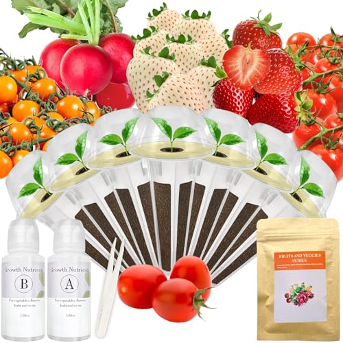 Red Strawberry and Pineberry Seed Pod Kit for AeroGarden (7 pods)