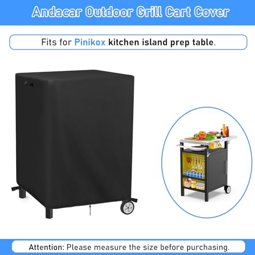 Outdoor Patio Table Cover 28" for Pinikox Kitchen Island Prep Table