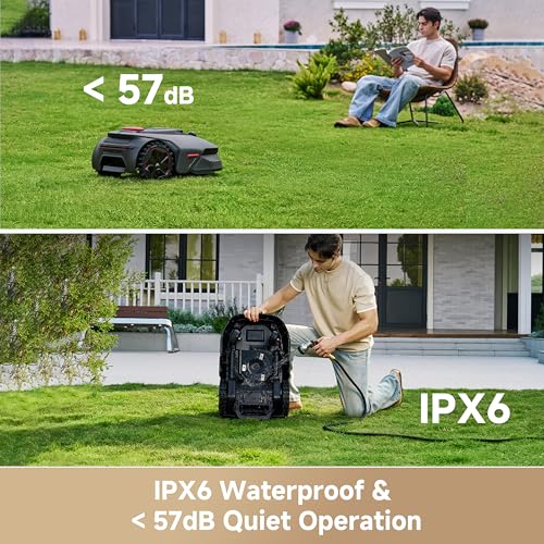 LiDAX Ultra 1000 Robot Lawn Mower Wire Free for 1 (30 Ounce)