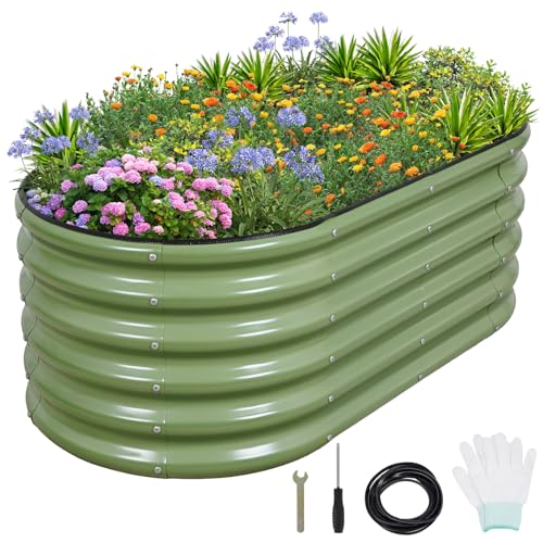 Galvanized Raised Garden Bed Outdoor
