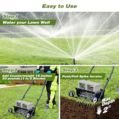 18 Inch Push Spike Aerator
