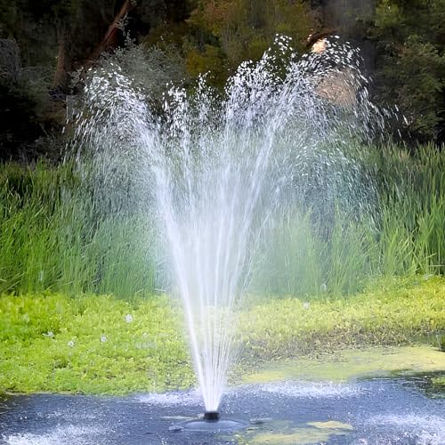 FT 14000 Floating Pond Fountain and Aerator Complete Kit with 14