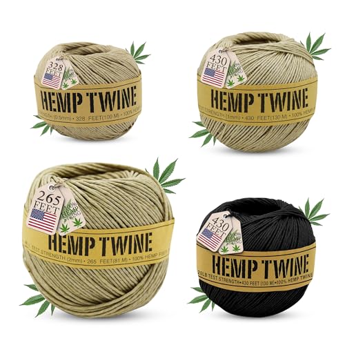 Natural Hemp Twine Saver Set A (Aa Mix / Assorted A)