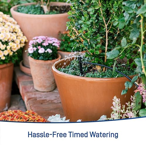 69600 Shrub and Flower Bed Drip Irrigation Kit with B