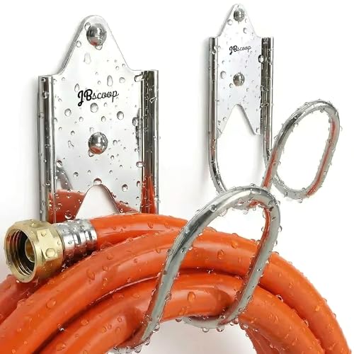 Stainless Steel Garden Hose Hanger (2 Count)