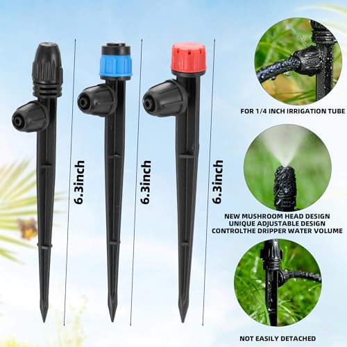 60 Pcs Drip Irrigation Sprayer Emitters for 1 (60 Count)