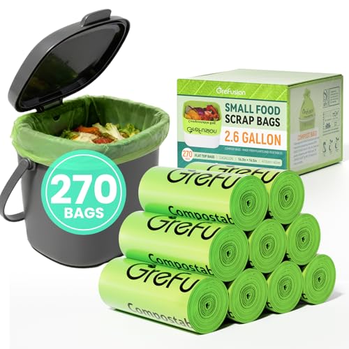 Compostable Trash Bags (270 Count)
