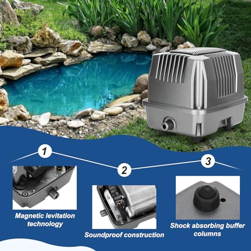 Pond Aerator Septic Tank Air Pump