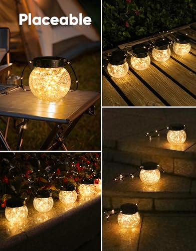 Solar Lights Outdoor Waterproof 12 (12 Count)