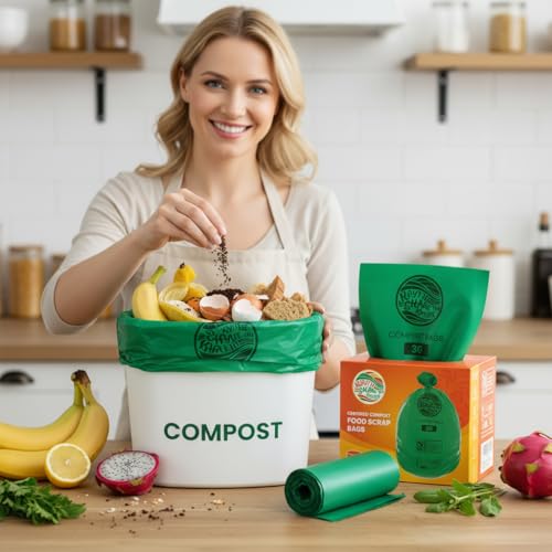 Compost Bags 3 Gallon (100 Count)