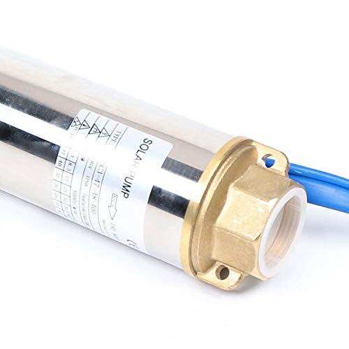 3 Inch Solar Water Pump Submersible Well Deep Bore Screw Well Garden Irrigation Kit with MPPT Controller