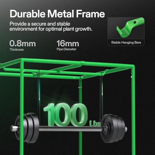 30"x18"x36" Small Grow Tent Mylar Tent for Aerogarden Indoor Plants
