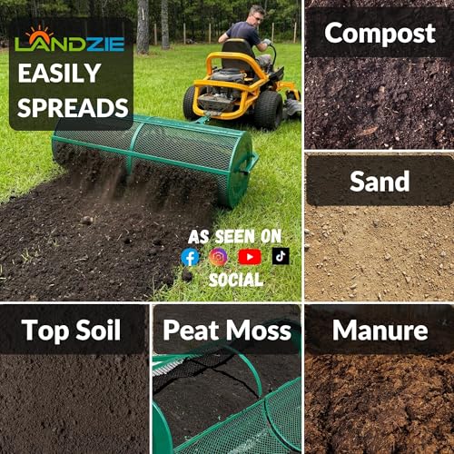 Compost Spreader 60 Inch Tow Behind